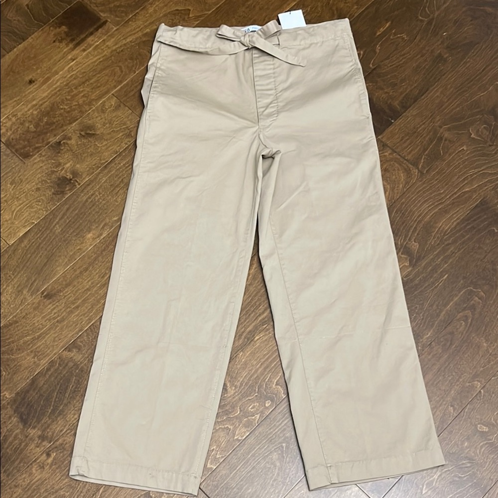 NWT, Zara Tan Chinos